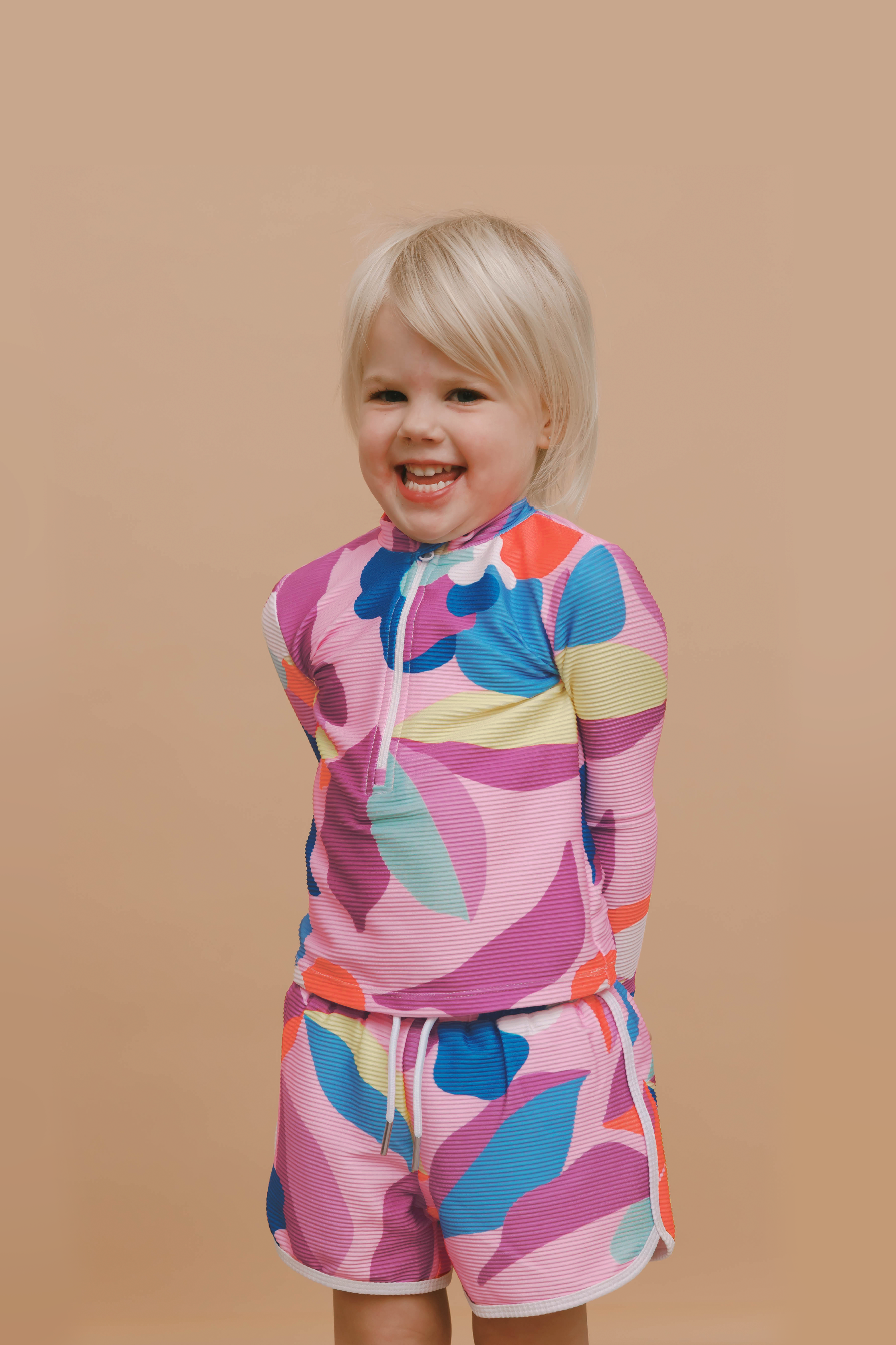 Imperfect - Children's Swim Short - The Positano