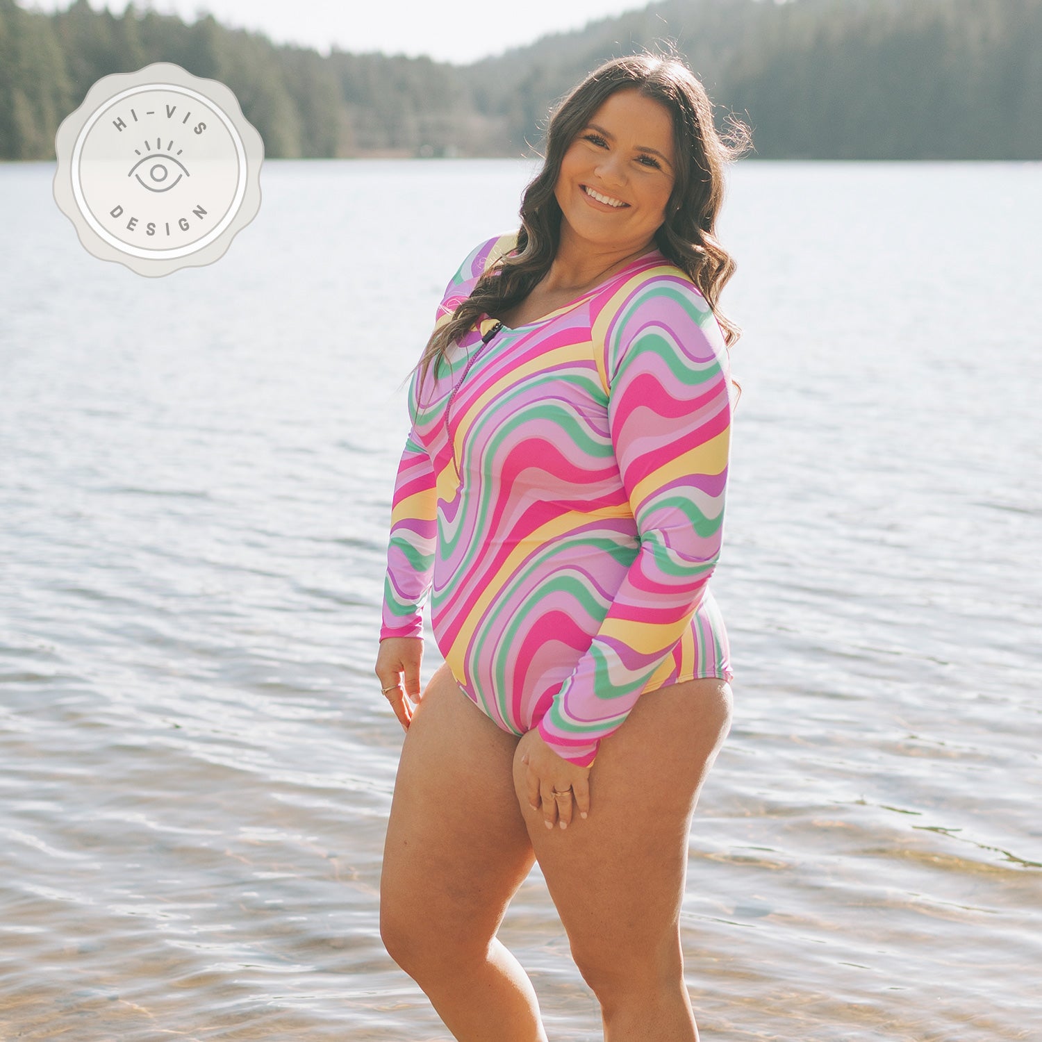 Women's Rashguard - Swirl Power