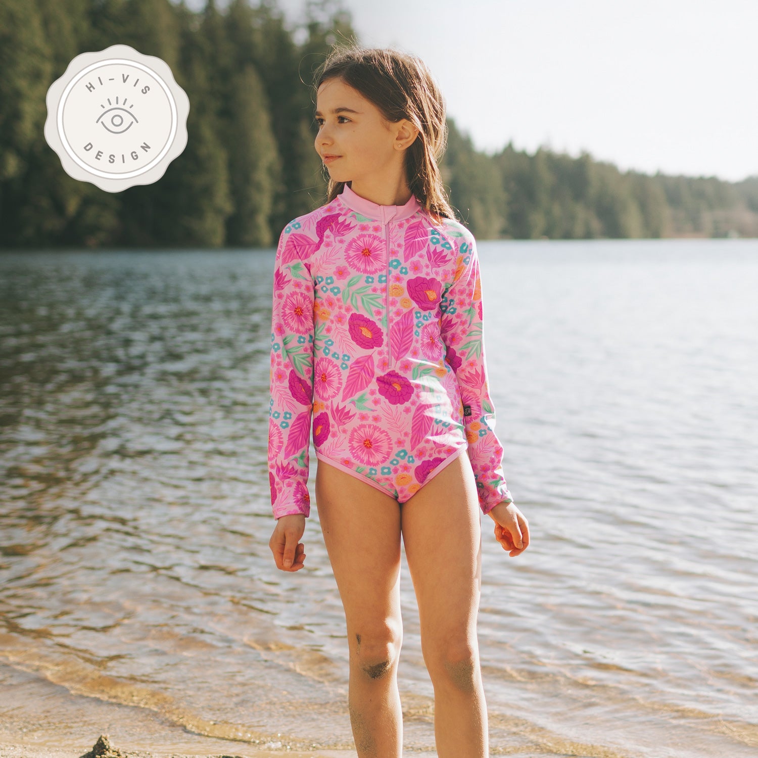Long Sleeved Bodysuit - Hibis-kissed