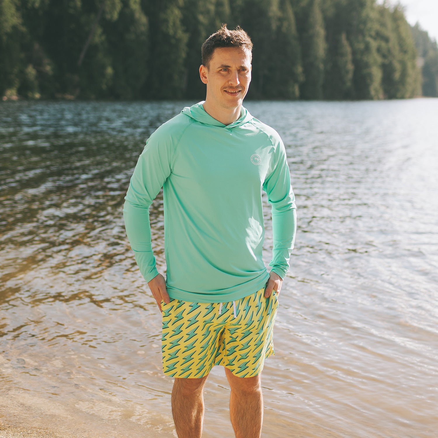 Men's Swim Short - Electri-cute