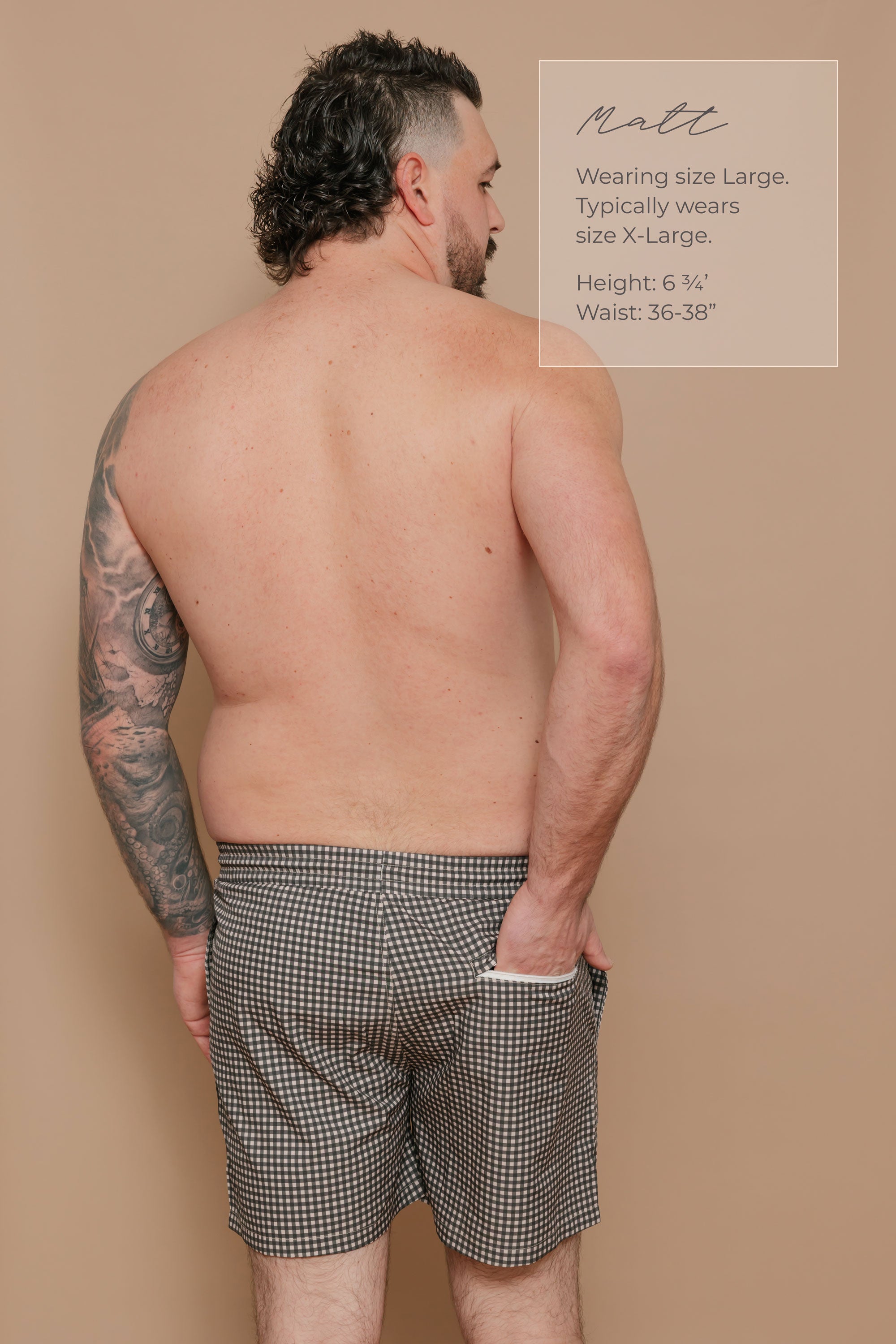 Men's Swim Short - The Amalfi - LEFTOVERS FINAL SALE