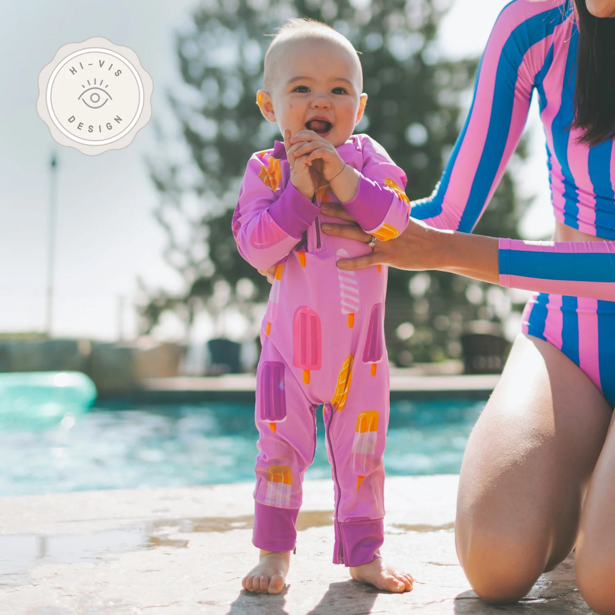 DEFECT - Full Length Zip Sunsuit - You Make Me Melt