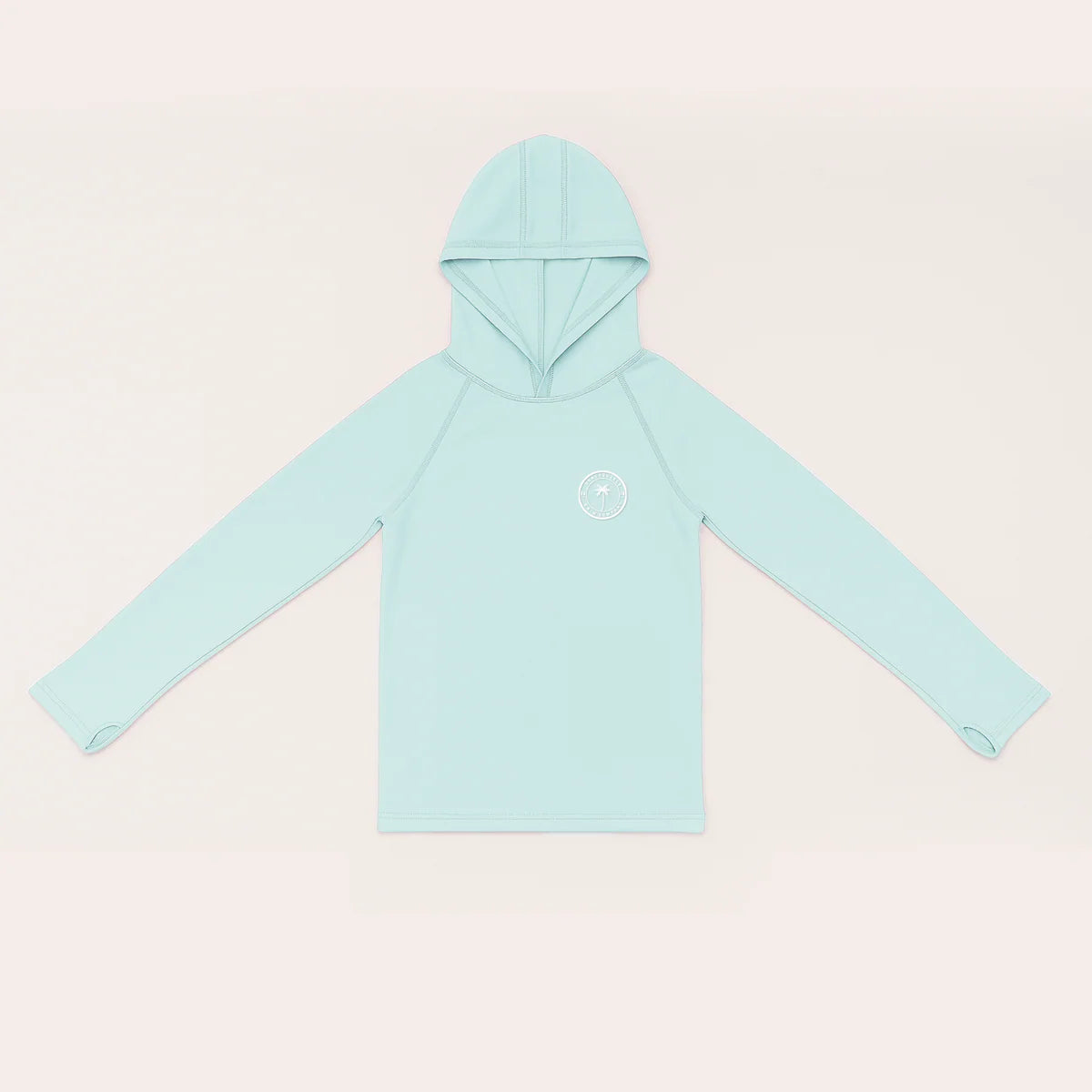 DEFECT - Hooded Rashguard Shirt - Mist