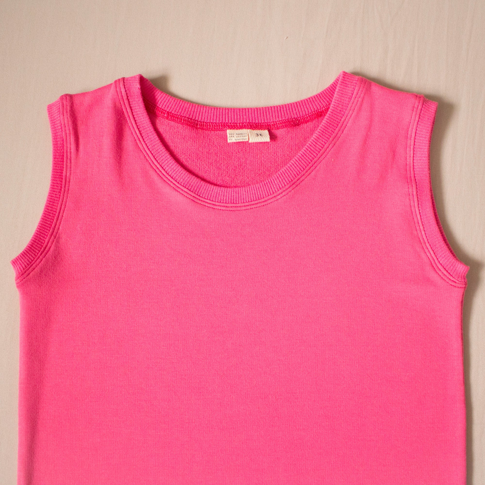 Hum X Honey - Kid's Romper - Hot Pink