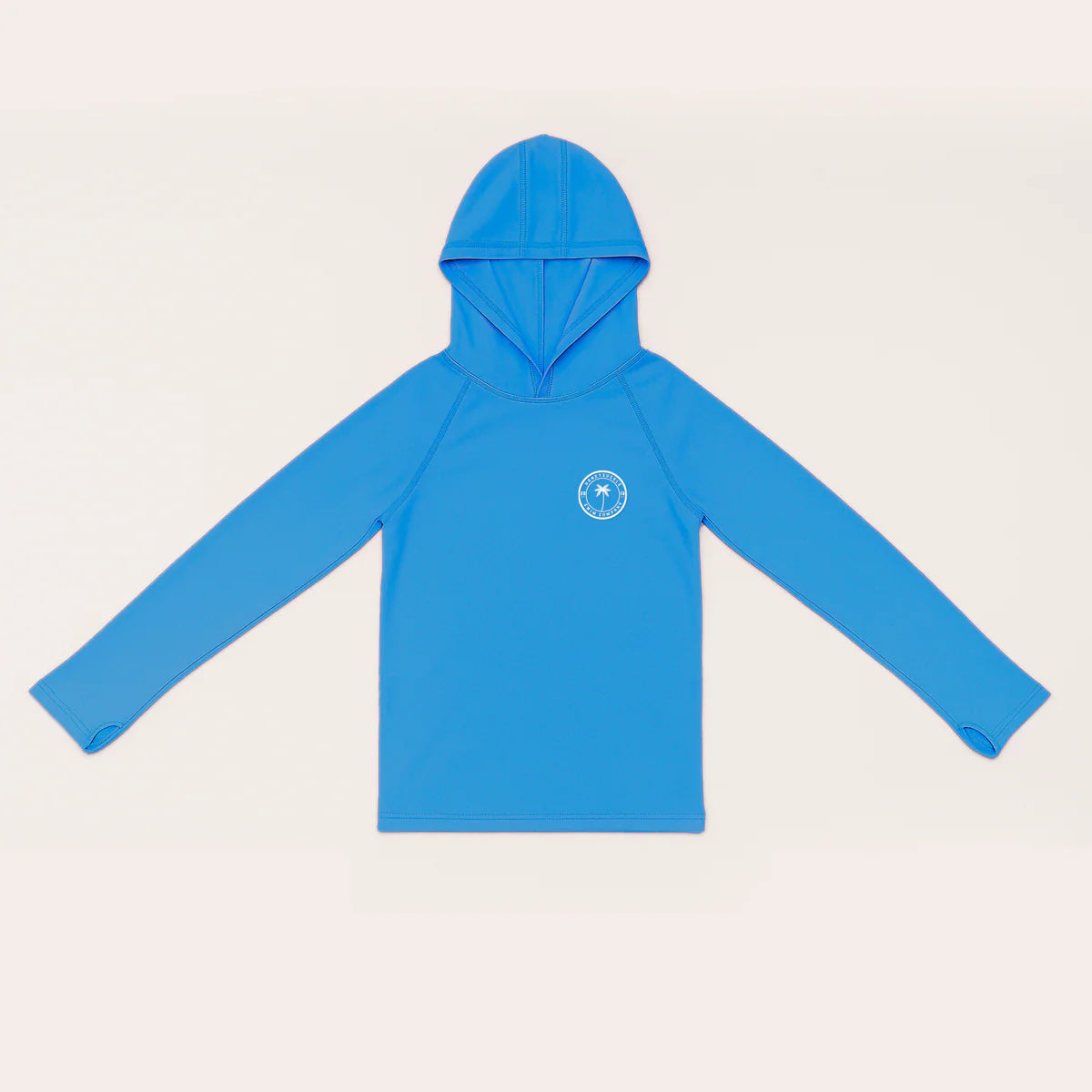 DEFECT - Hooded Rashguard Shirt - Cobalt Blue