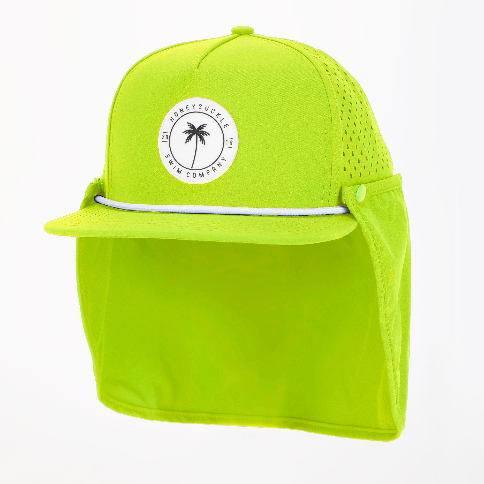 Snapback Sunhat - Acid Lime