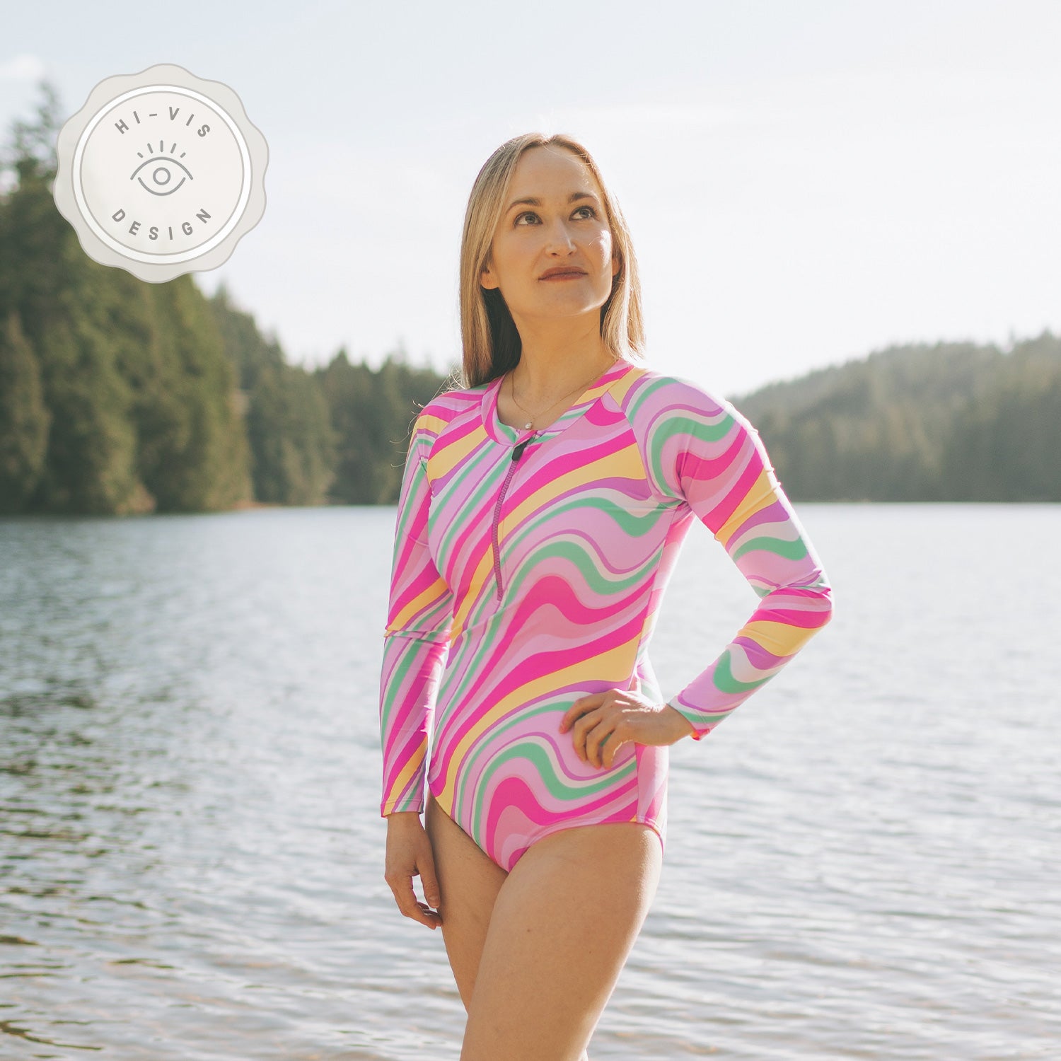 Women's Rashguard - Swirl Power