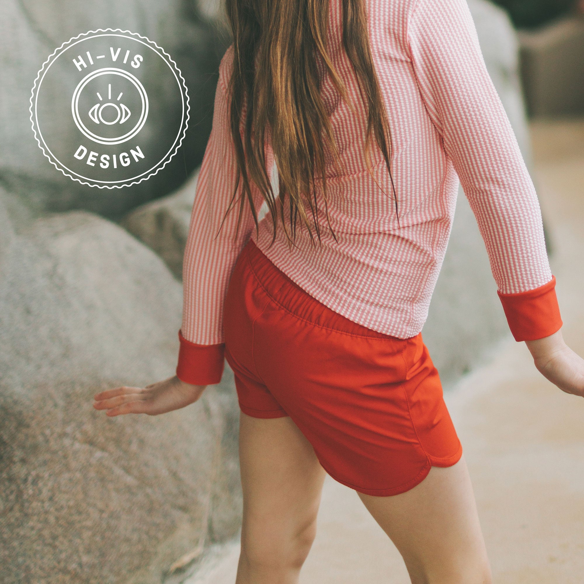 Kid's Trunks Red - LEFTOVERS FINAL SALE