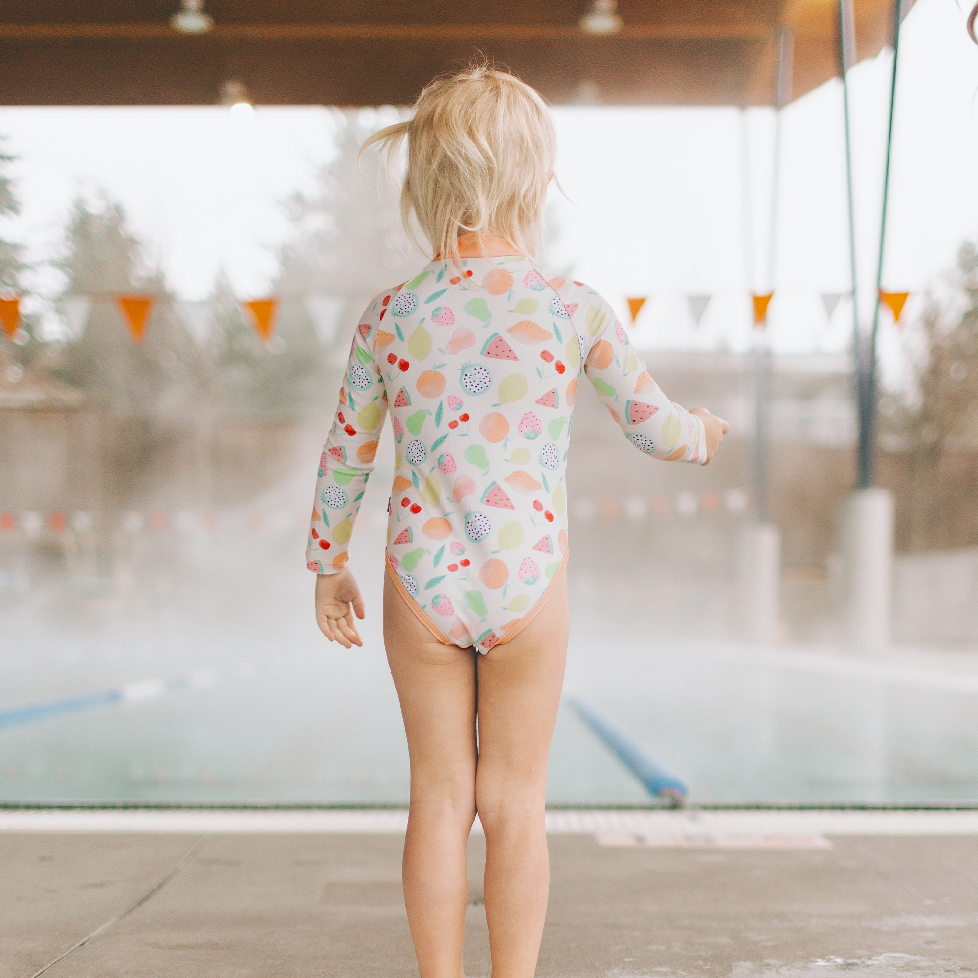 Long Sleeved Bodysuit - Tutti Frutti