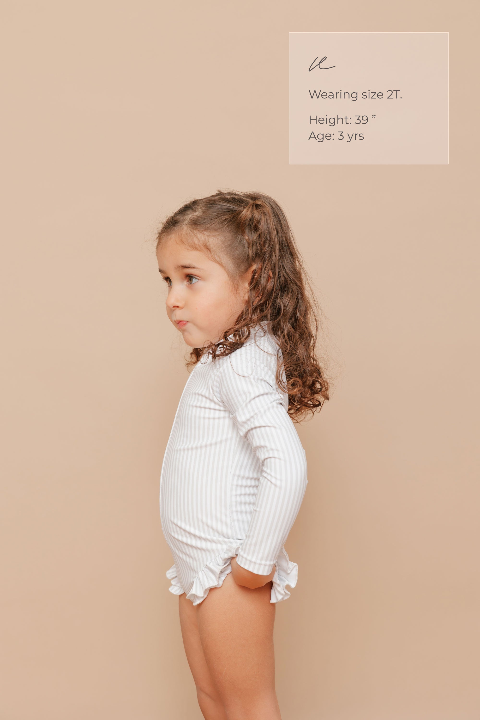 Ruffle Rashguard - The Hamptons - LEFTOVERS FINAL SALE