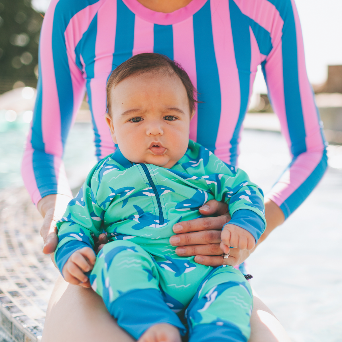 Full Zipper Sunsuit - Fincredible