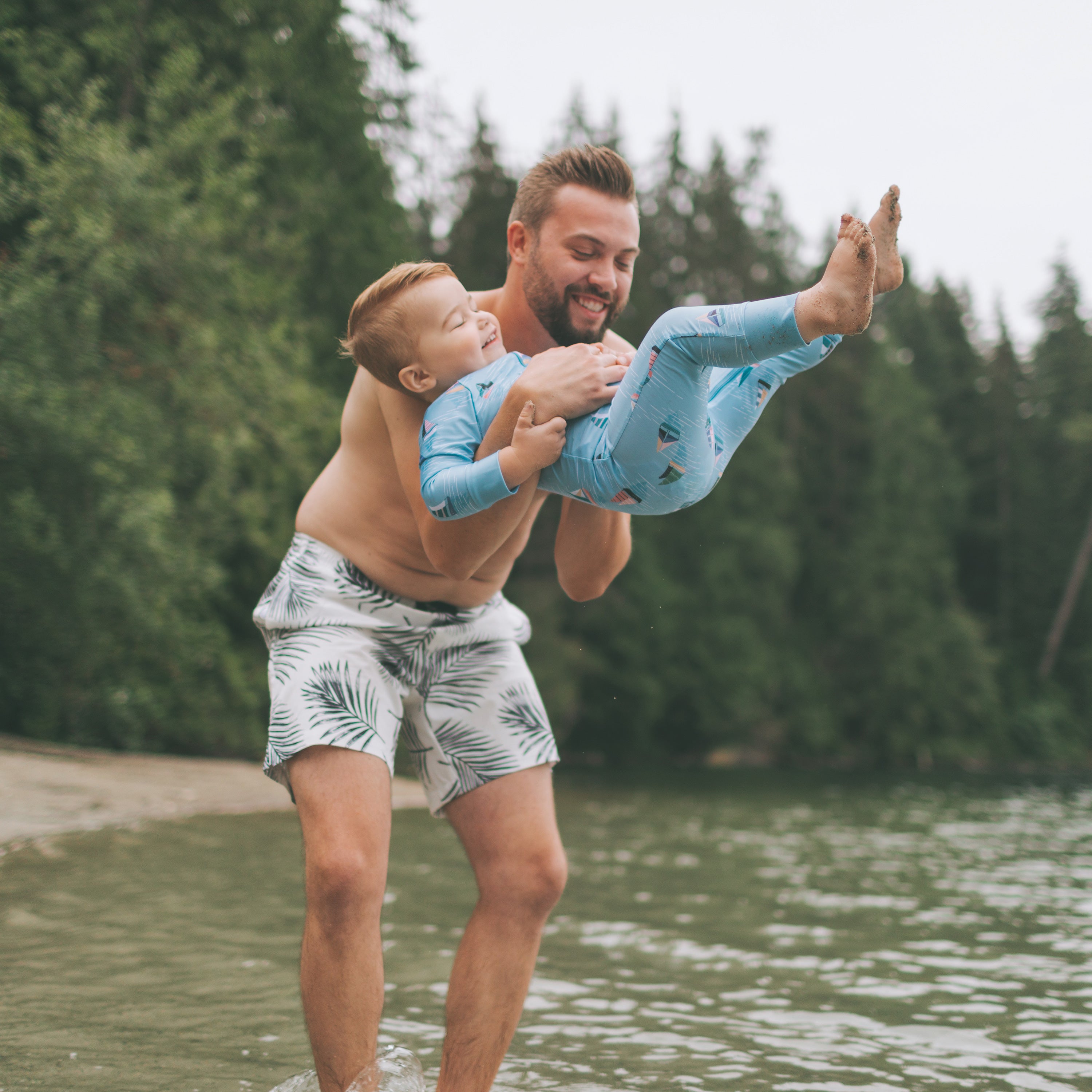 Men's Swim Short - Frond Of You - LEFTOVERS FINAL SALE