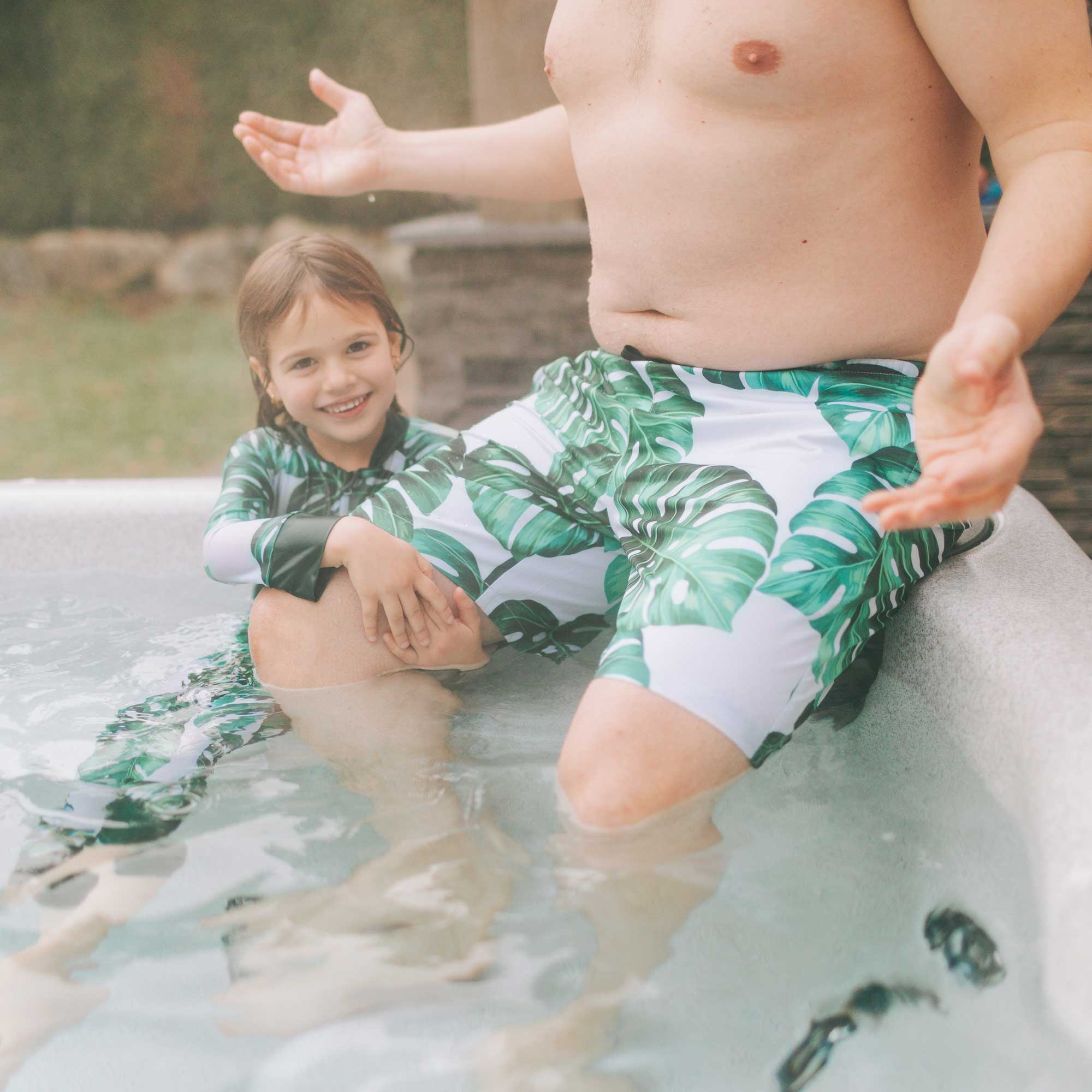 Men's Swim Short - Leaf Of The Party - LEFTOVERS FINAL SALE