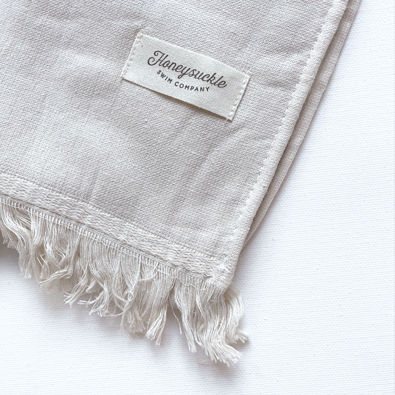 Hooded Beach Towel Oat - LEFTOVERS FINAL SALE