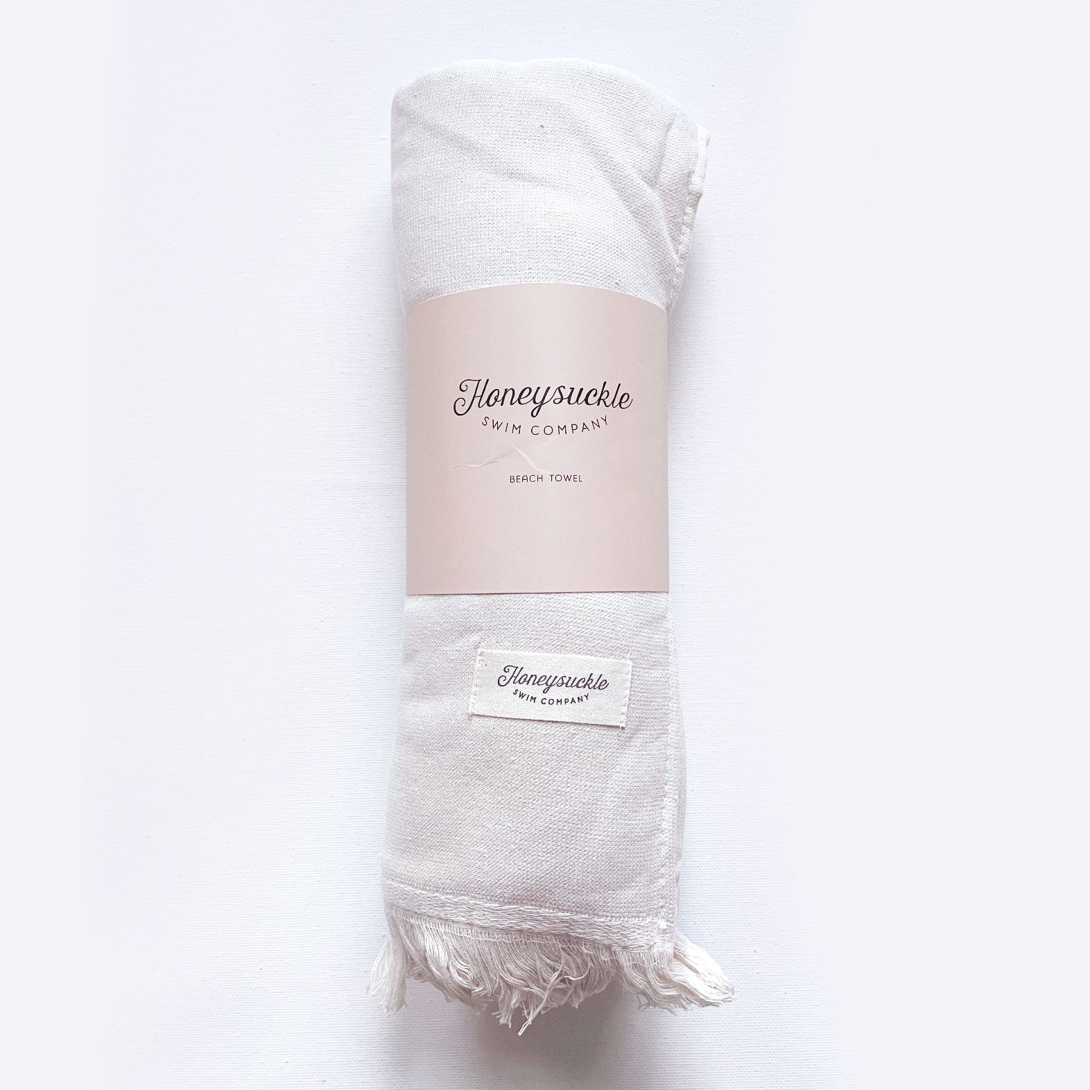 Hooded Beach Towel Oat - LEFTOVERS FINAL SALE