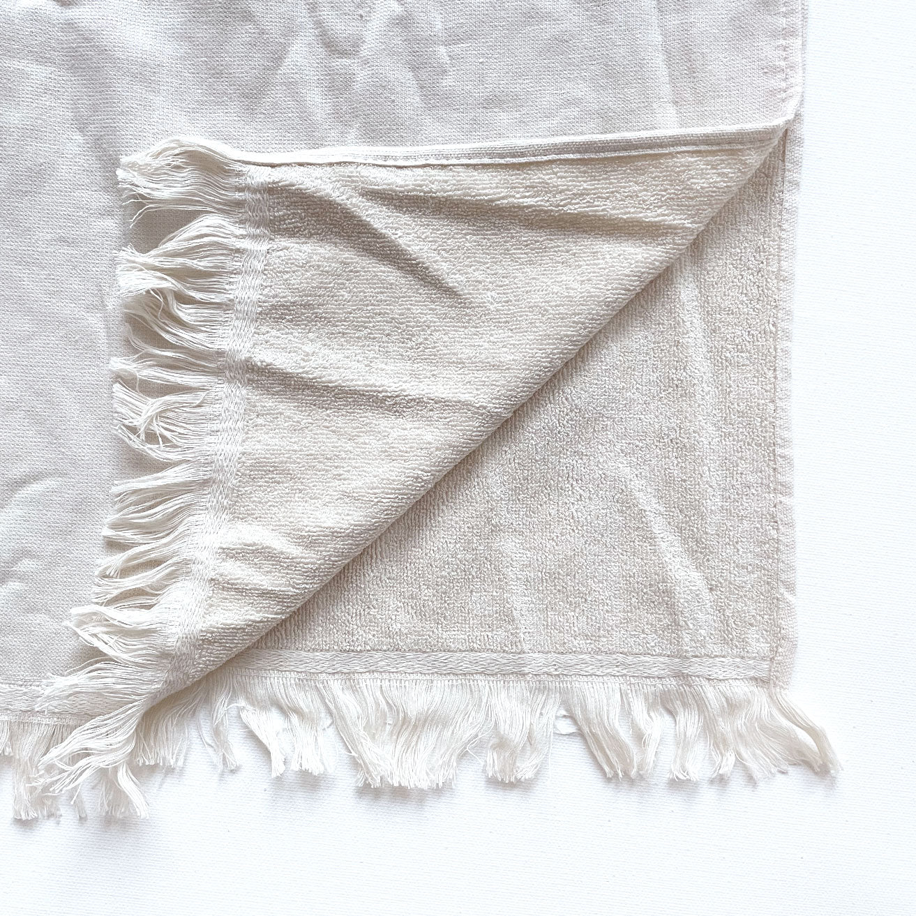 Hooded Beach Towel Oat - LEFTOVERS FINAL SALE