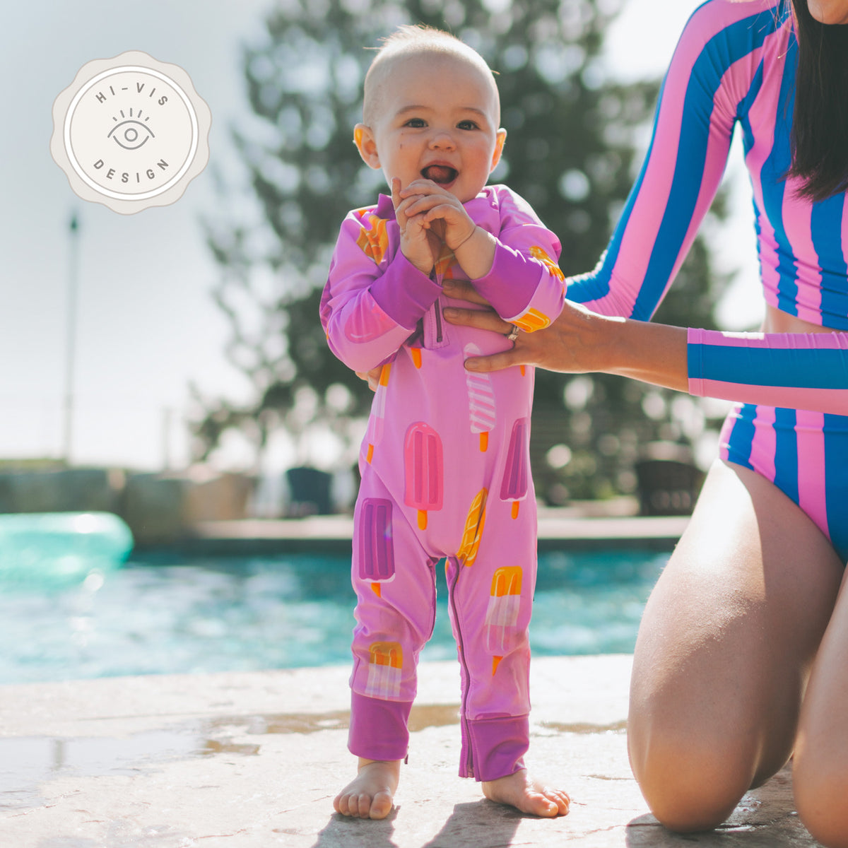 Full Zipper Sunsuit - You Make Me Melt