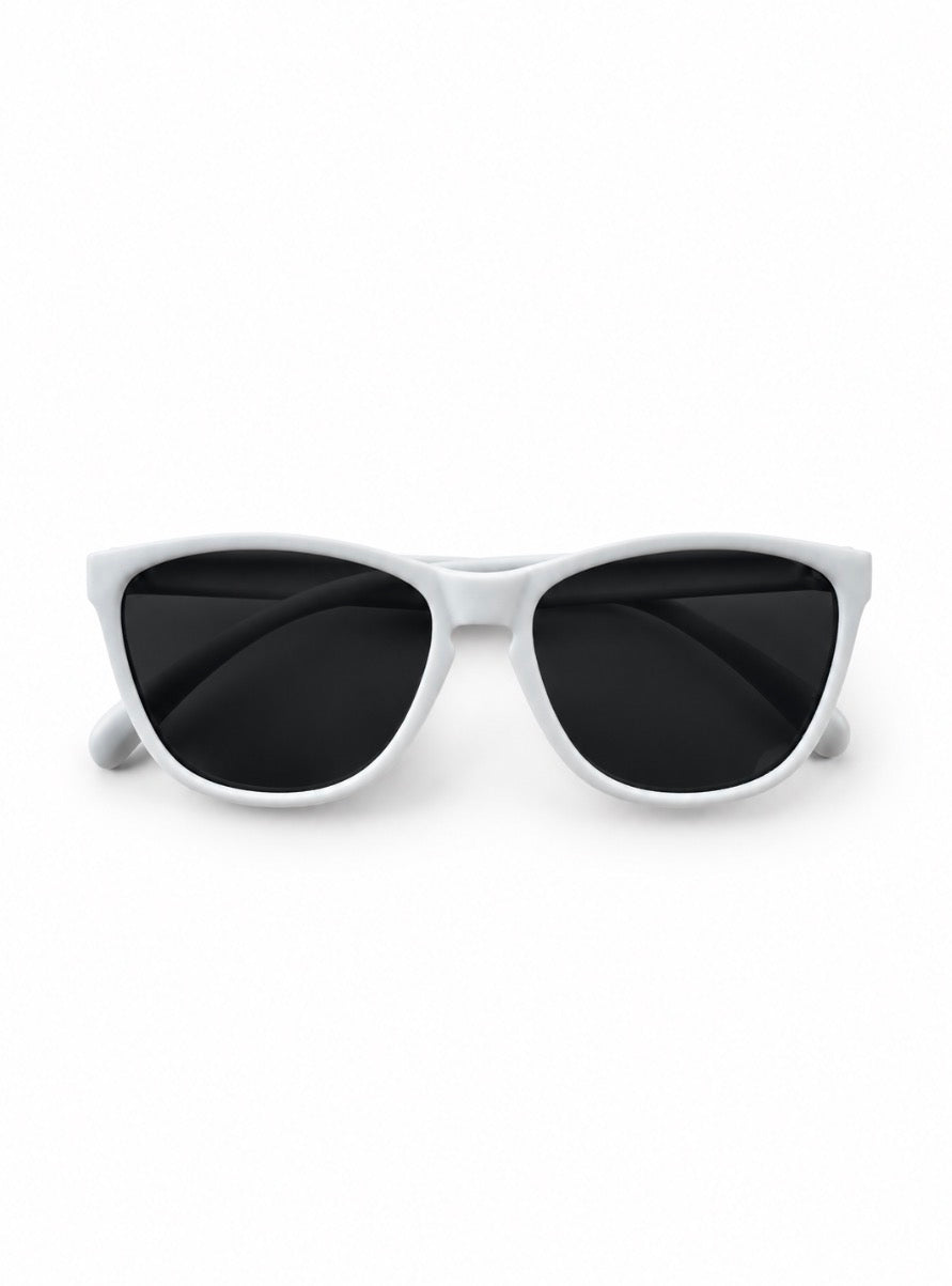 Sunglasses - Wayfarer White 3-6Y