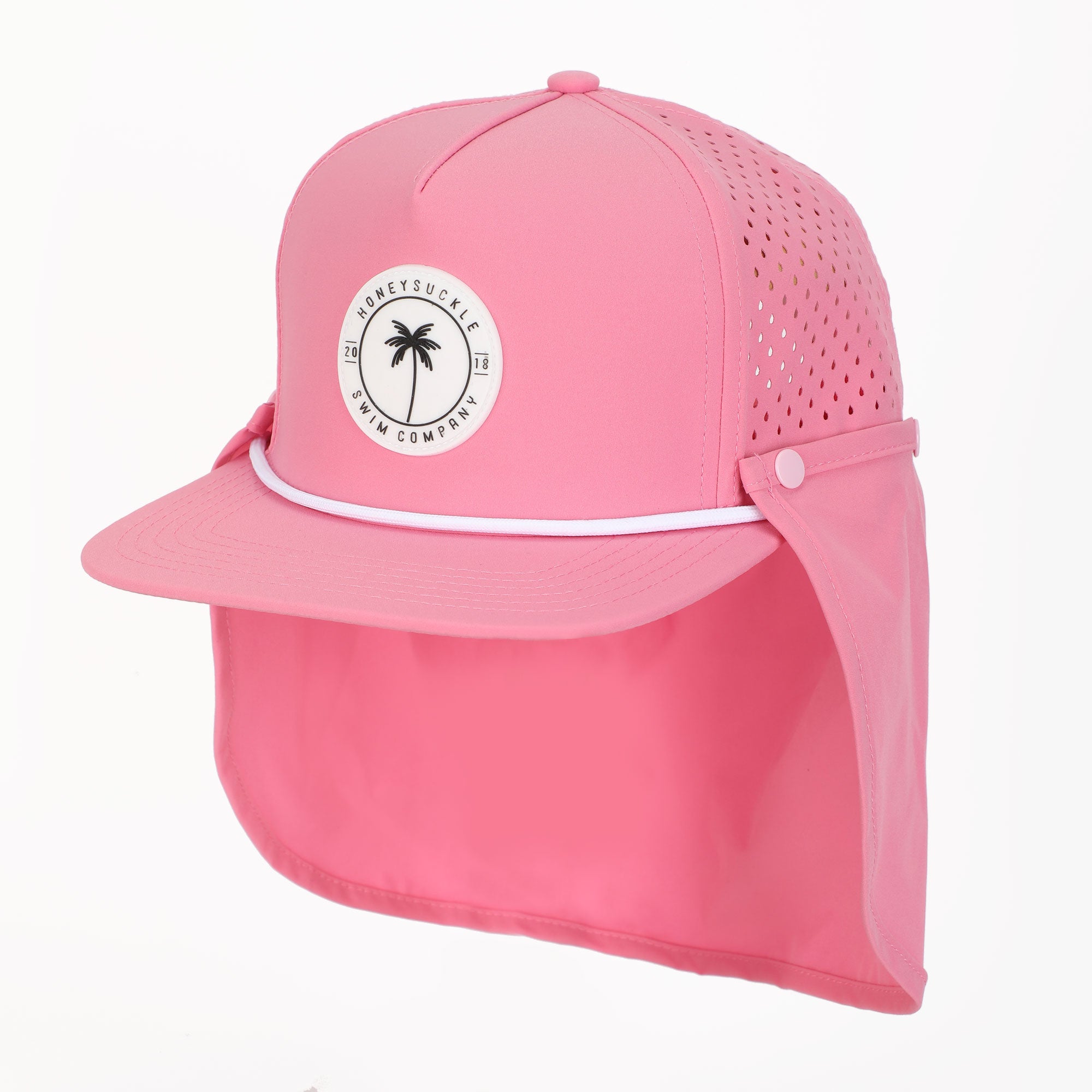 Snapback Sunhat - Bright Pink