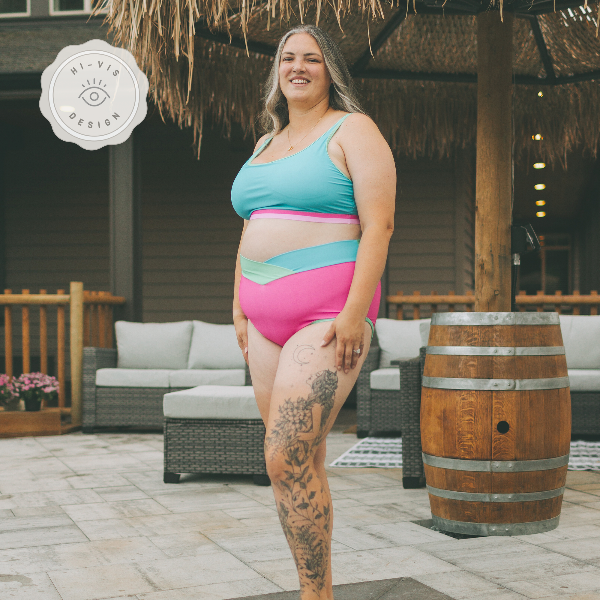 Women's Crossover Bottom - New Kids On The Colourblock