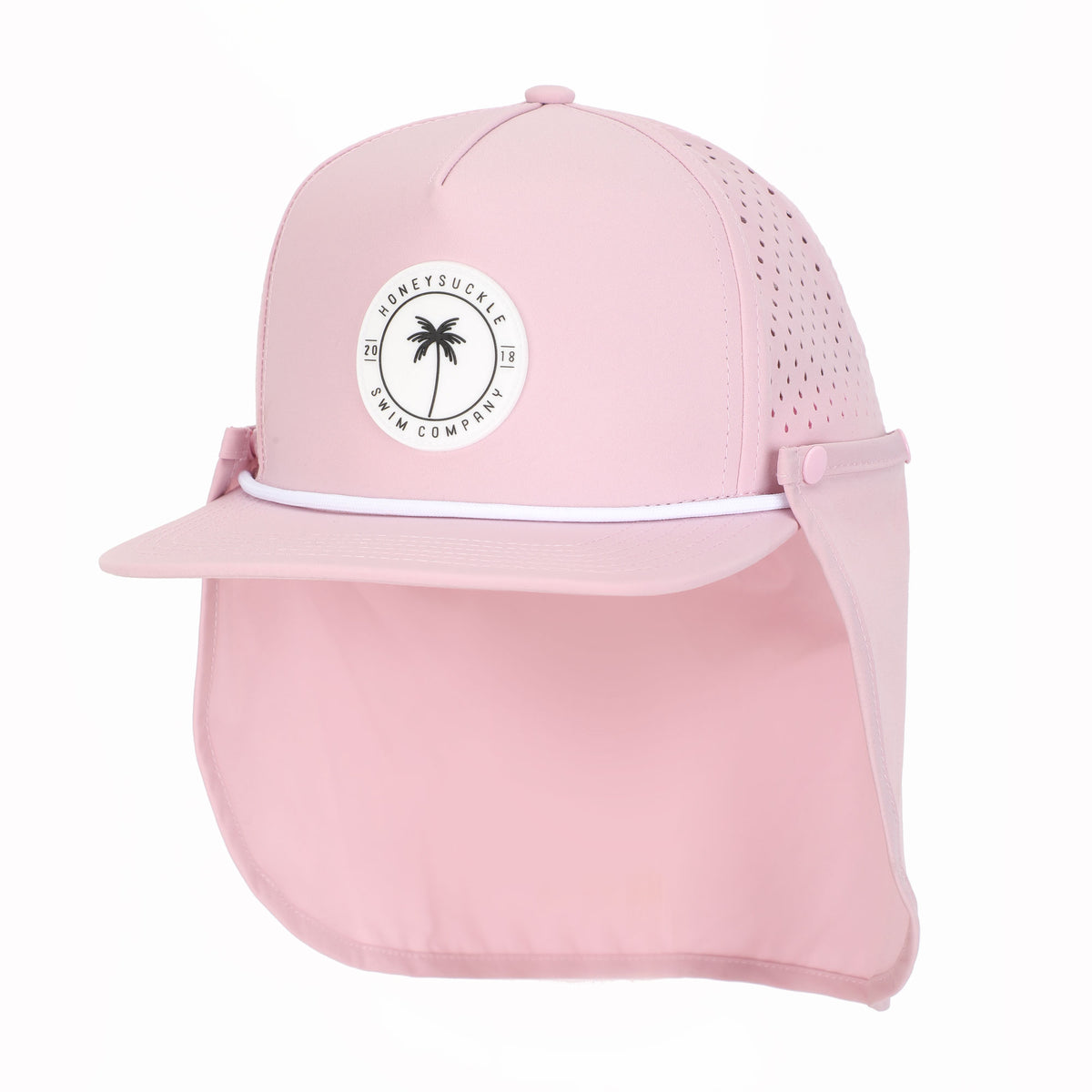 Snapback Sunhat - Light Pink – Honeysuckle Swim Company