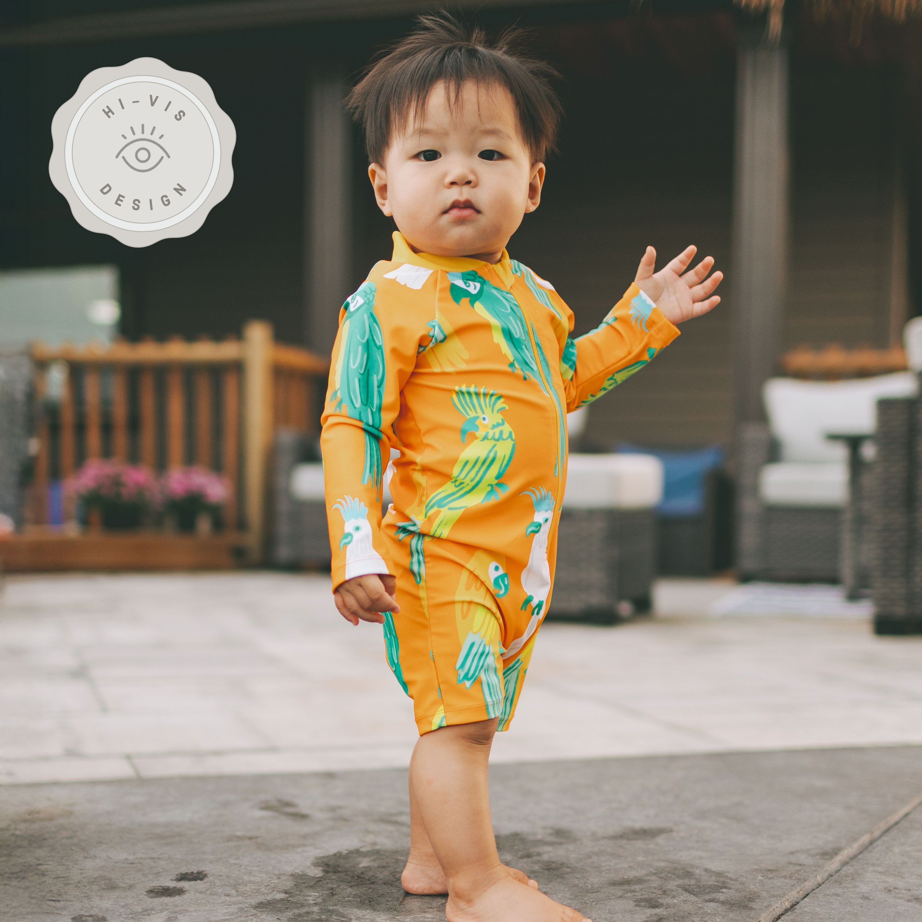 DEFECT - Shorty Sunsuit - Parrotdise