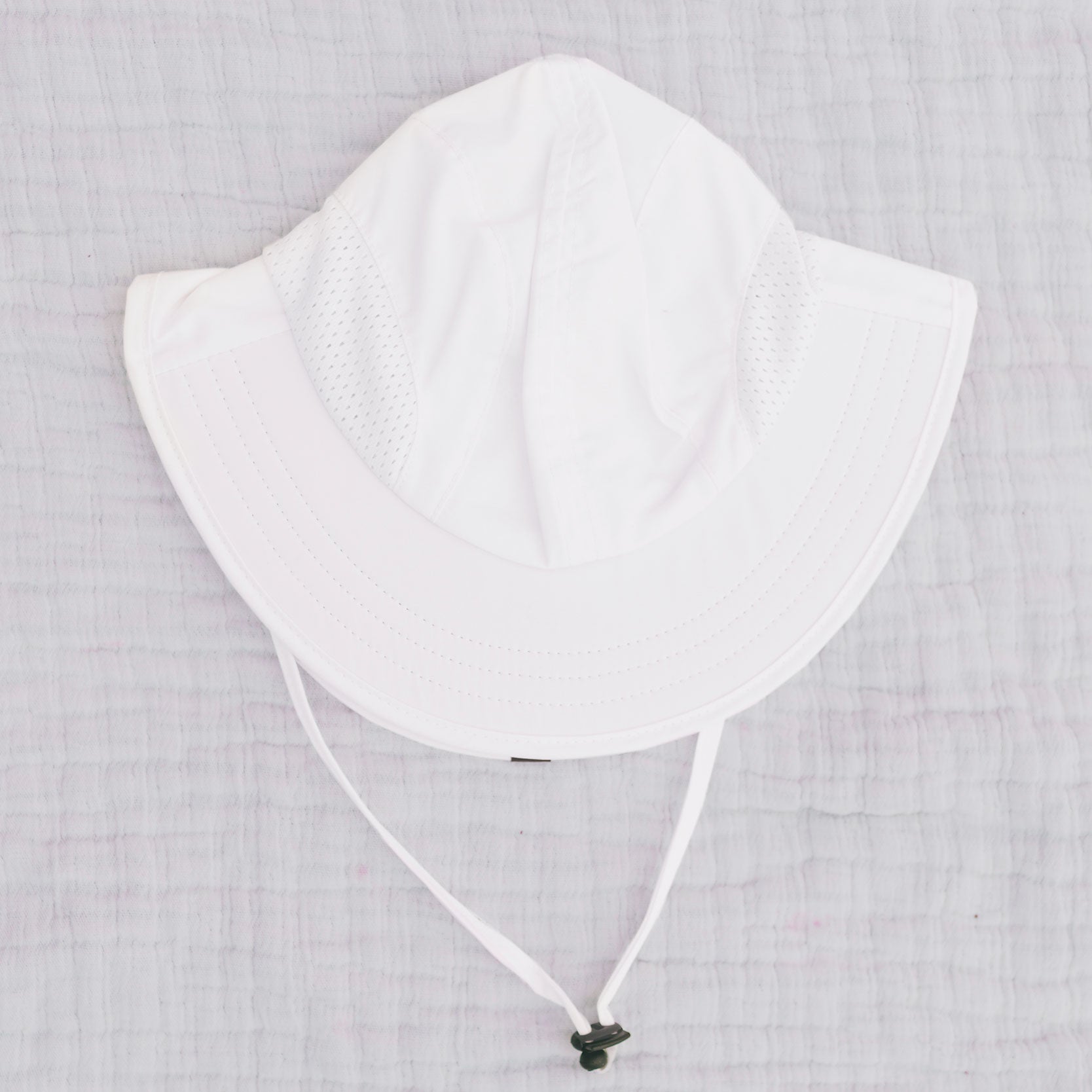 DEFECT - Wide Brim Sunhat - White