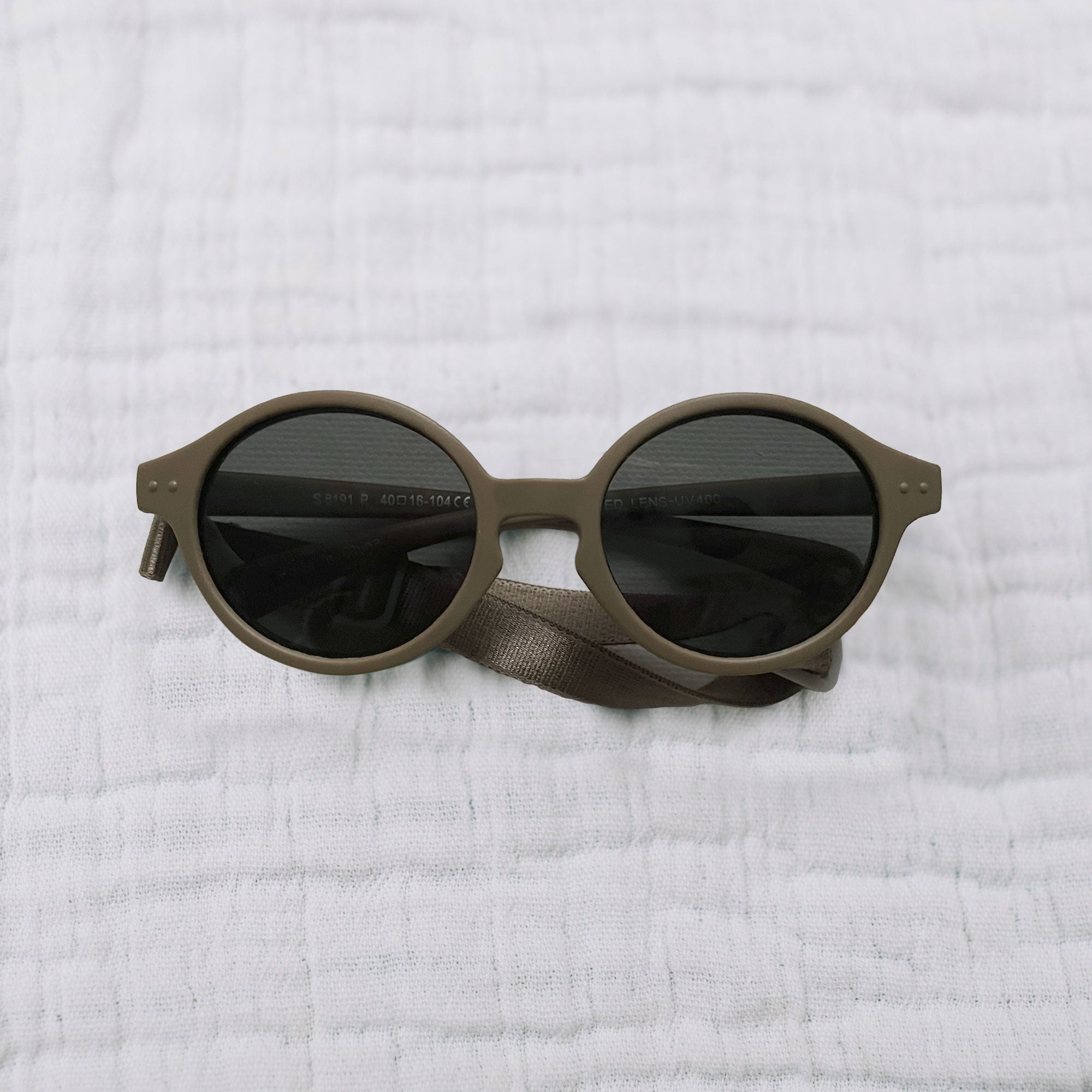 Sunglasses - Round Latte 6-36M
